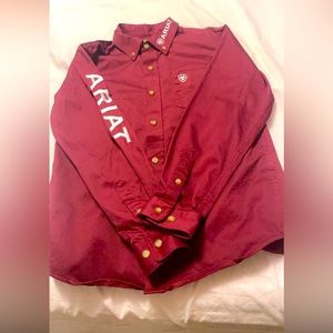 Boys ariat shirt